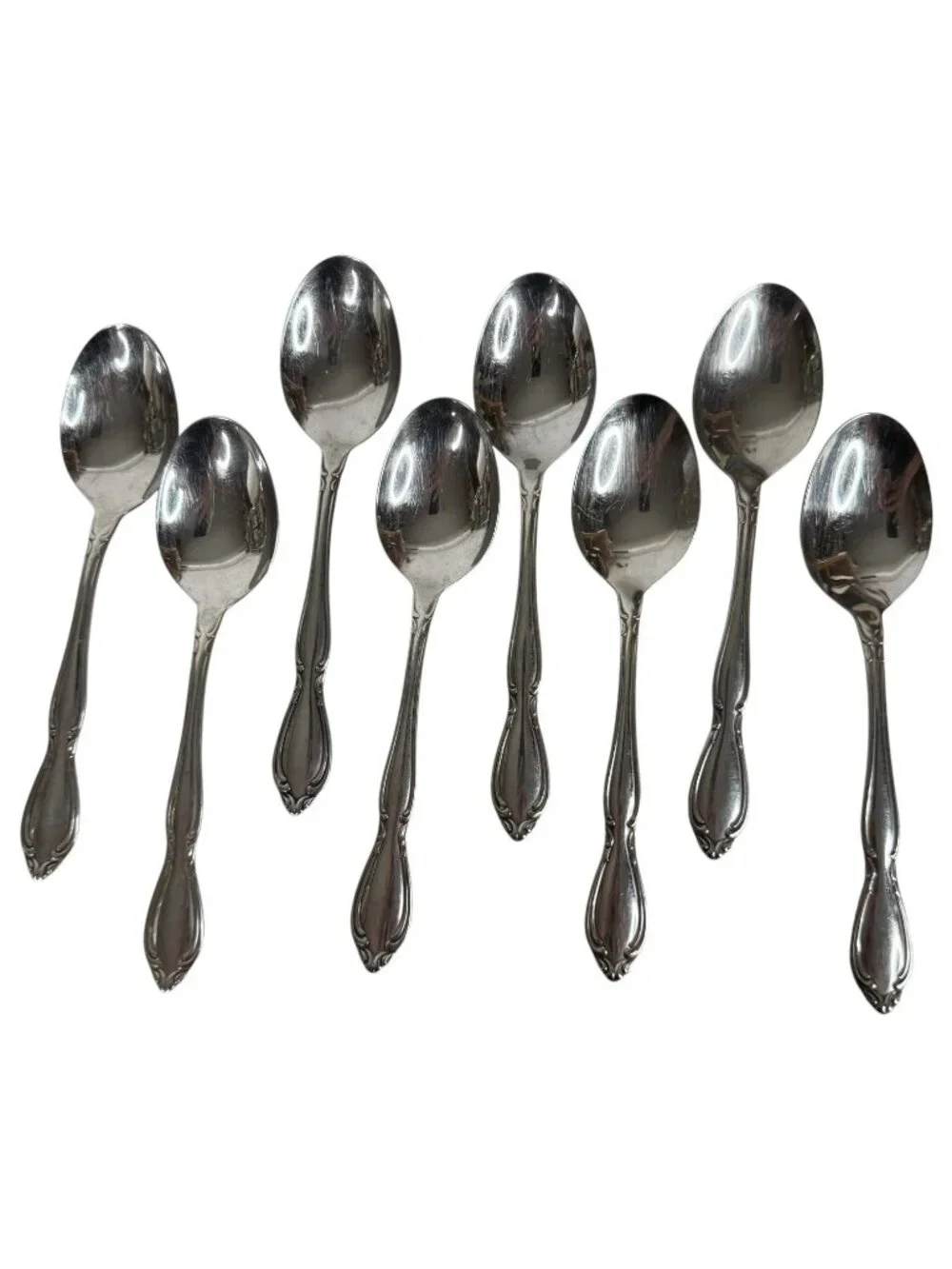 Oneida Strathmore Flatware Lot 36 Pieces Stainless Fork Spoon Hostess Royal York